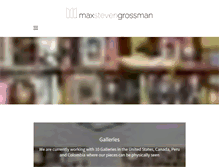 Tablet Screenshot of maxstevengrossman.com